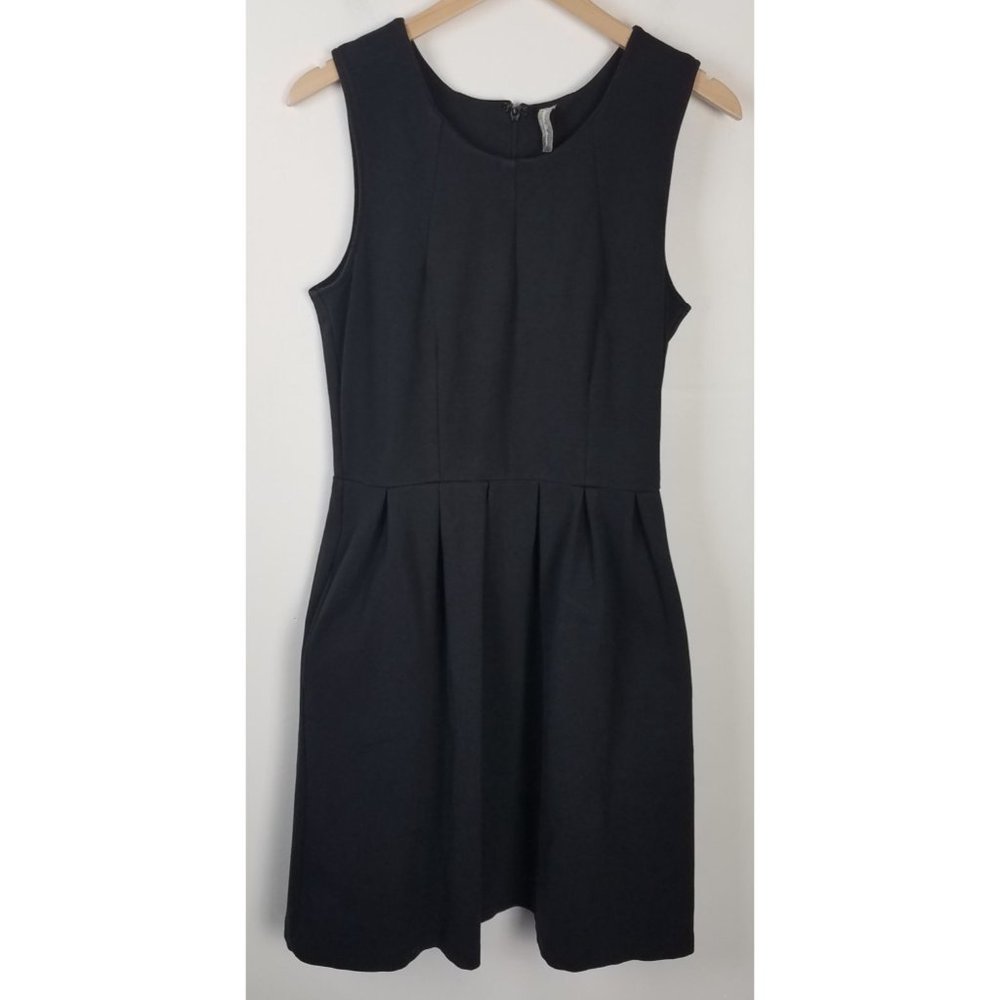 hannah Andersson Women's Sz. 10 Black Sleeveless Fit and Flare Dress W/ Pockets